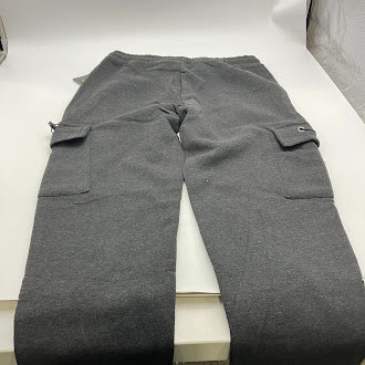 G-MAN MENS JOGGER HEAVY WEIGHT FLEECE CARGO POCKET SWEAT SIZE 2XL - DARK GRAY - Brand New