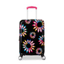 SARAH JESSICA PARKER HARDSIDE EXPANDABLE CARRY ON SUITCASE - - Scratch & Dent