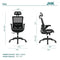 JHK ERGONOMIC OFFICE CHAIR HIGH BACK MESH OFFICE CHAIR 4D ADJUSTABLE C-2577-BK - Like New