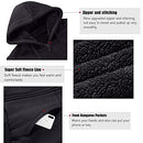 SWISSWELL Men's Winter Sherpa Fleece Thick Jacket 3XL B0967GNPY8 - Black - Like New