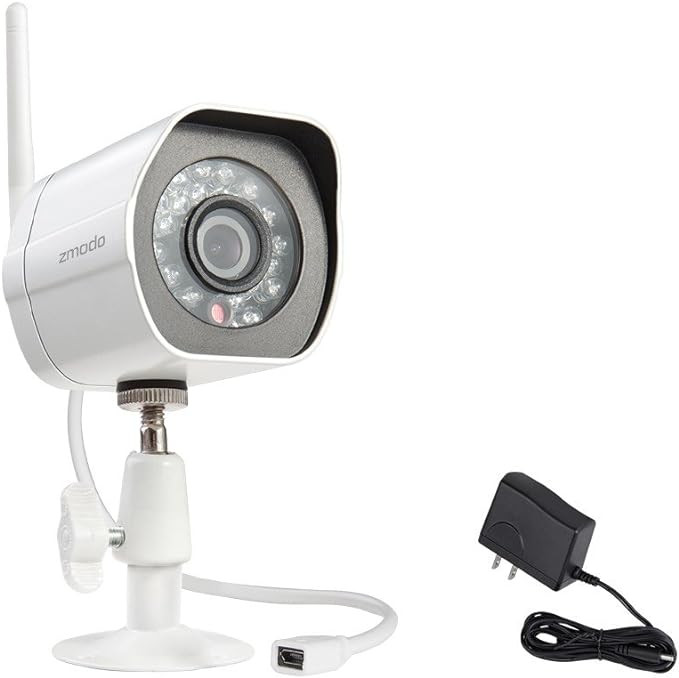 Zmodo 1080p Indoor/Outdoor WiFi Camera ZM-W0002 - White Like New