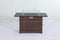 BLOWN FIRE PIT TABLE, 44" PROPANE | 48000 BTU IGNITION | GLASS ROCKS - BROWN - Like New