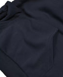 GALAXY BY HARVIC MEN'S HEAVYWEIGHT FLEECE-LINED HOODIE, SIZE XL, NAVY, H-9001 - Brand New