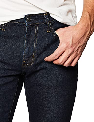Amazon Essentials Men's Skinny Fit Stretch Jean Rinsed Indigo Size 34W x 32L - Brand New