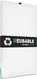 Reair 20x20x1 Washable and Reusable Air Filter 20x20x1 , MERV 8 - Scratch & Dent