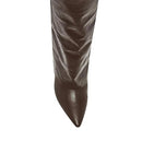 B0CDLBNBJD Madden Girl Evannder Dark Chocolate Size 7.5 - Brand New