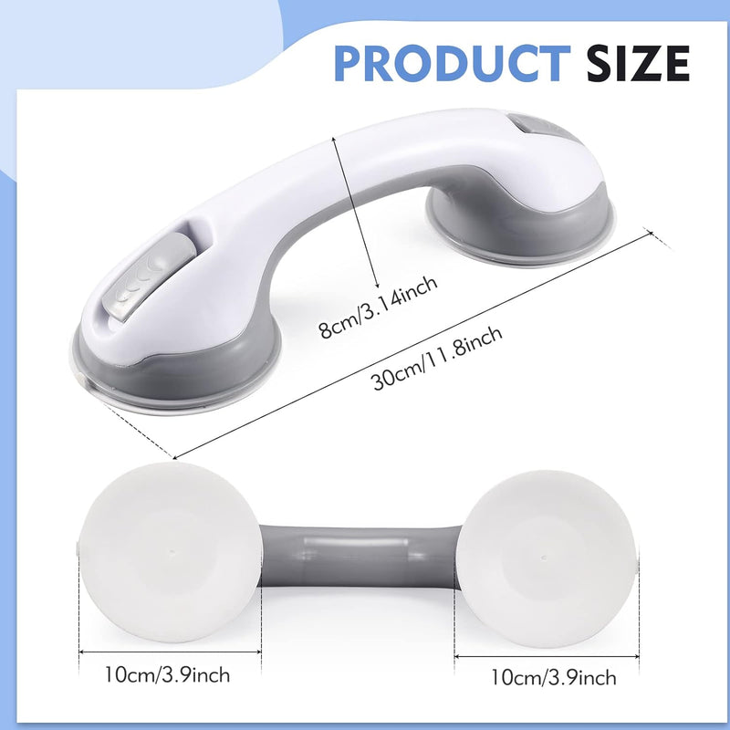 KVANT 12 INCH SHOWER HANDLE BATHROOM SAFETY BAR FOR SENIORS 2 - Scratch & Dent