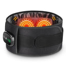 BINGONE CORDLESS HEATING PAD MASSAGER BACK BRACE HEATING PAD FOR BACK PAIN BLACK - Like New