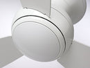 Emerson CF152LWW Curva Sky 52" Modern Ceiling Fan, LED Light (Renewed) - Like New