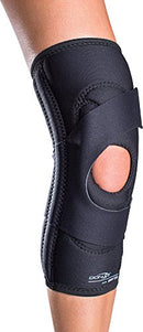 DONJOY DRYTEX LATERAL J BUTTRESS PATELLA KNEE SUPPORT RIGHT LEG, SIZE LARGE - Like New