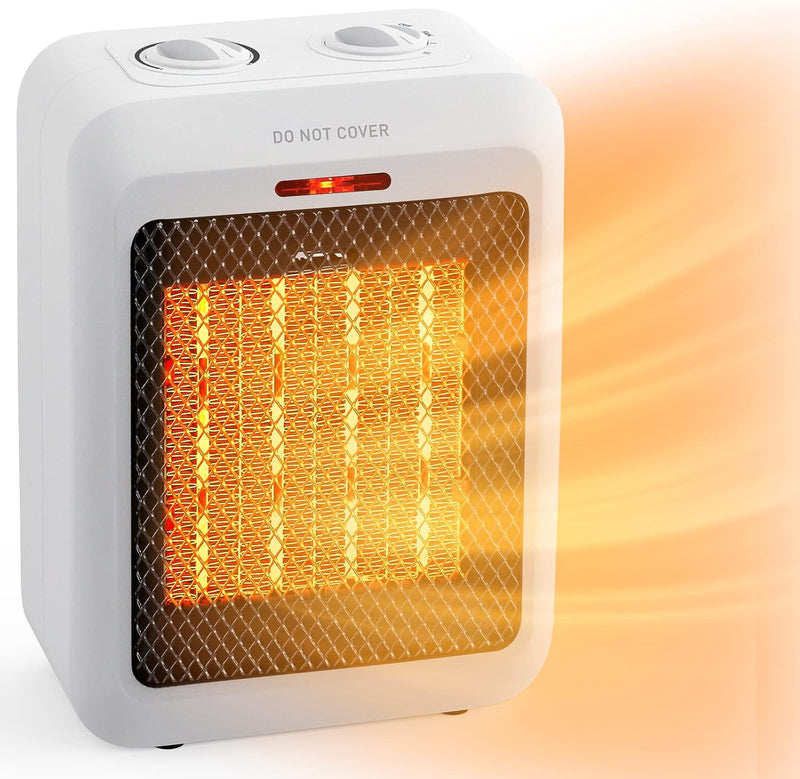 GIVEBEST ELECTRIC SPACE HEATER - WHITE - Like New