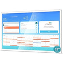 FITEYE 32" DIGITAL CALENDAR, WALL-MOUNTED FULL TOUCH SCREEN - WHITE - Like New