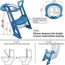 Potty Training Toilet Seat with Ladder Sturdy Ladder Soft Padded Cushion - Brand New