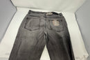 BLU ROCK MEN'S FLEX STRETCH SLIM FIT STRAIGHT JEANS - SIZE: 34X31 - GRAY/BLACK - Brand New