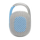 JBL CLIP 4 ECO - ULTRA-PORTABLE WATERPROOF BLUETOOTH SPEAKER - ECO WHITE - Like New