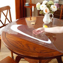 OstepDecor 42" Round Clear Table Protector, 2mm Thick Plastic Table Cover - Brand New
