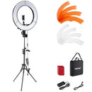 NEEWER Ring Light 18inch Kit: 55W 5600K LED Stand Soft Bag RL-18 - Black - Brand New