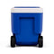 IGLOO WHEELIE COOL 38QT ROLLING COOLER - BLUE - Like New