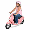 HYPER BLUSH RETRO SCOOTER 24 VOLT BATTERY POWERED ELECTRIC SCOOTER - BLUSH - Brand New