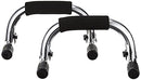 CAP BARBELL PAIR OF PUSH UP BARS - CHROME HHP-001 - Like New