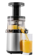 Hurom Elite Slow Juicer Model HH-SBB11 Noble Silver with Cookbook - Brand New