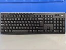 LOGITECH K270 WIRELESS KEYBOARD FULL-SIZE NUMBER PAD  - SPANISH - BLACK - Like New