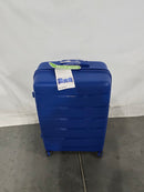 ROCKLAND PASADENA 3 PIECE HARDSIDE LUGGAGE SET (20"/24"/28") BLUE - Like New