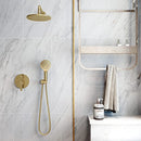 Lavatrum Shower System Wall Mounted Faucet Set 10" Rain 6-Function B09FQ2FY1P - Brand New