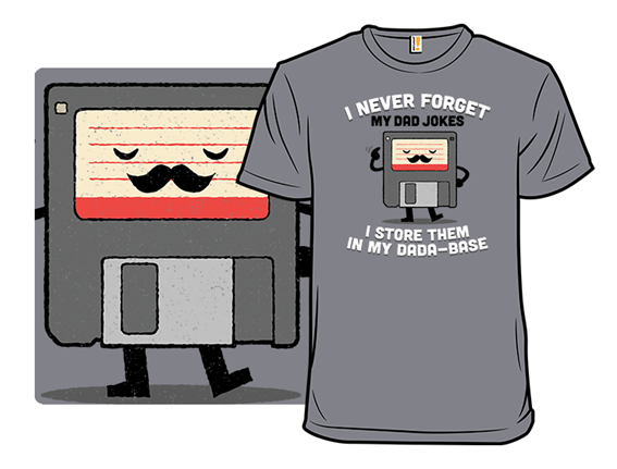 SHIRTWOOT! MY DADA-BASE - SIZE: MEN 3XL - CHARCOAL - Like New