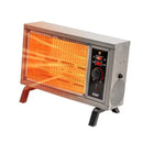 EZ HEAT PORTABLE ELECTRIC INDOOR RADIANT WIRE ELEMENT SPACE HEATER - GRAY - Like New