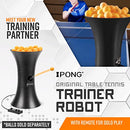 IPONG ORIGINAL TABLE TENNIS TRAINER ROBOT,BLACK, ORANGE - BLACK AND ORANGE - Like New