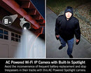 NIGHT OWL 1080P HD WIFI IP CAMERA WITH 100 FT OF NIGHT VISION - WHITE - Like New