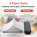 GENERIC BLUETOOTH PORTABLE PRINTER L86 THERMAL PRINTERS WIRELESS FOR TRAVEL - Like New