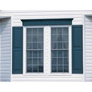 Builders Edge, Inc. 040140055002 Raised Panel Vinyl Shutters - Brand New