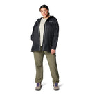 COLUMBIA WOMEN'S SWITCHBACK II LINED LONG JACKET - SIZE: WOMEN 3XL - BLACK - Like New