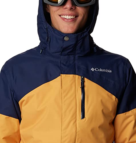 Columbia Men's Last Tracks Jacket - Size: MEN M - Ray Honey/Collegiate Navy - Brand New