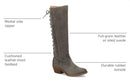 Sofft Sharnell Heel Waterproof - Smoke Oiled Cow Suede - Size 9 M (B) - Brand New