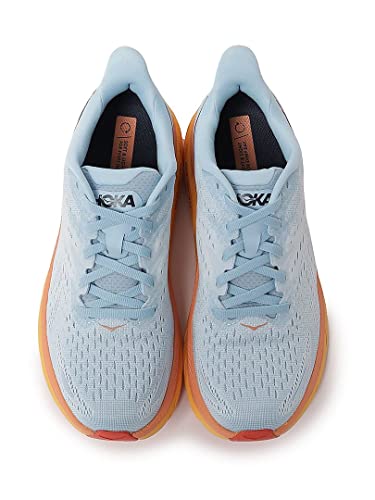 HOKA ONE WOMENS RUNNING SHOES - SUMMER SONG/ ICE FLOW - SIZE 9B - Like New