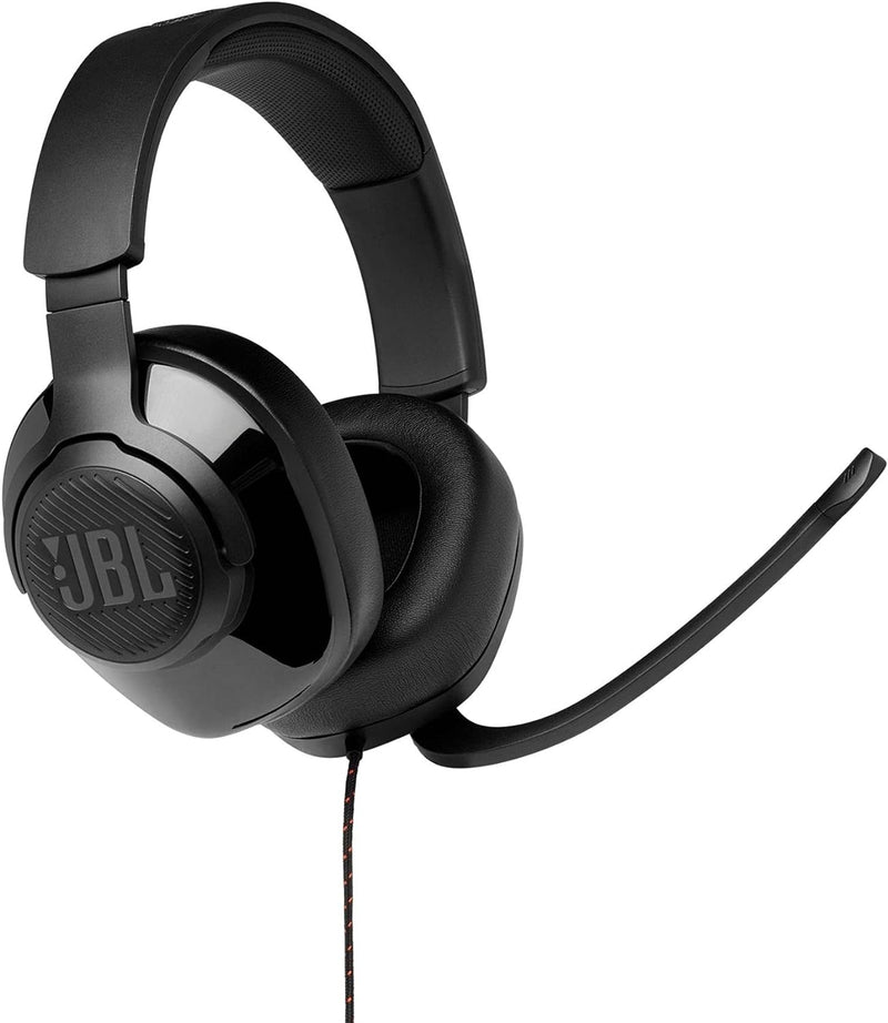 JBL Quantum 300 - Wired Over Ear Gaming Headphones - Black Like New