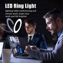 Selfie Ring Light Dimmable Desktop LED Circle Light with Tripod Stand - JI-01 Like New