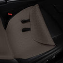 TAPHA LUXURY SUEDE LEATHER UNIVERSAL CAR SEAT COVER WITH HEADREST TAP-01MAD-A4 Like New