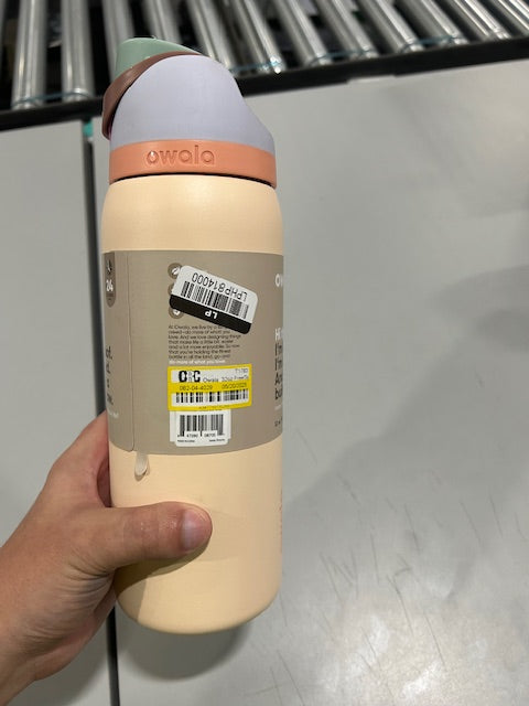 OWALA FREESIP 32OZ STAINLESS STEEL WATER BOTTLE - SANDY SHORES - Scratch & Dent