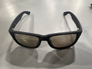 RAY BAN RAY-BAN UNISEX JUSTIN SQUARE SUNGLASSES, 55MM - BLACK - Like New