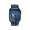 APPLE WATCH BRAIDED SOLO LOOP 45MM MQH43AM/A - SIZE 3 - MIDNIGHT - Like New