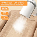 TYLASOM STEAMER CONTROLLER 1500W POWERFUL HANDHELD CLOTHES STEAMER - WHITE - Like New
