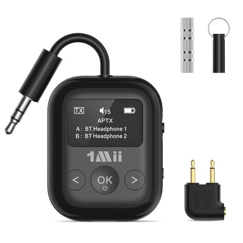 YMOO 1MII SAFEFLY MIN+ BLUETOOTH TRANSMITTER AND RECEIVER - BLACK - Like New