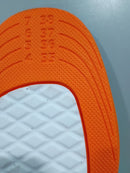 FEEL LIFE PLANTAR FASCIITIS RELIEF SHOE INSOLES ARCH SUPPORT SIZE S - ORANGE - Like New