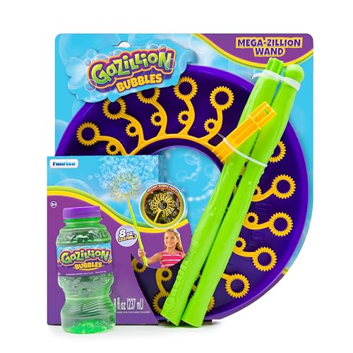 Gazillion Mega-Zillion Wand, 33 Mini Wands & 2 Bottles of Solution - MULTI - Brand New