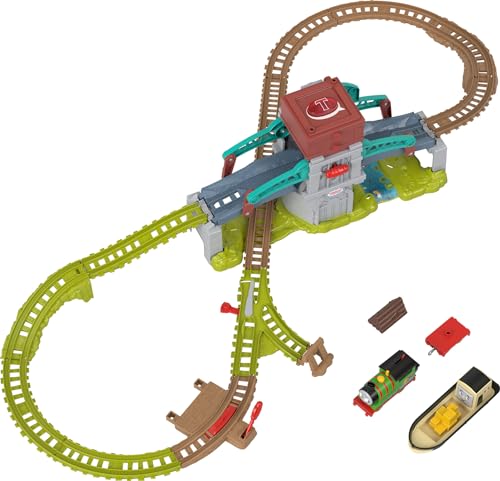 FISHER-PRICE THOMAS FRIENDS TOY TRAIN SET TALKING BULSTRODE WHICH-WAY BRIDGE - Brand New