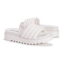1200167-100 MUK LUKS WOMEN'S SUN CATCHER SANDALS WHITE SIZE 8 - Like New